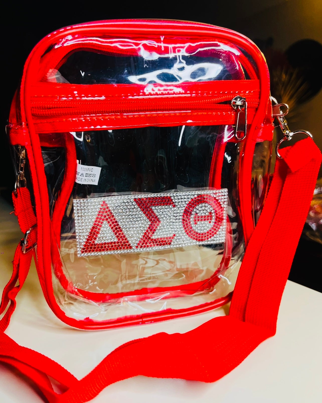 Clear Crossbody bag