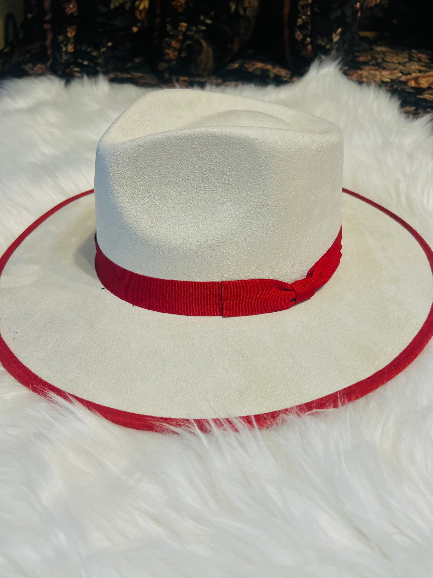 Vegan Suede Fedora