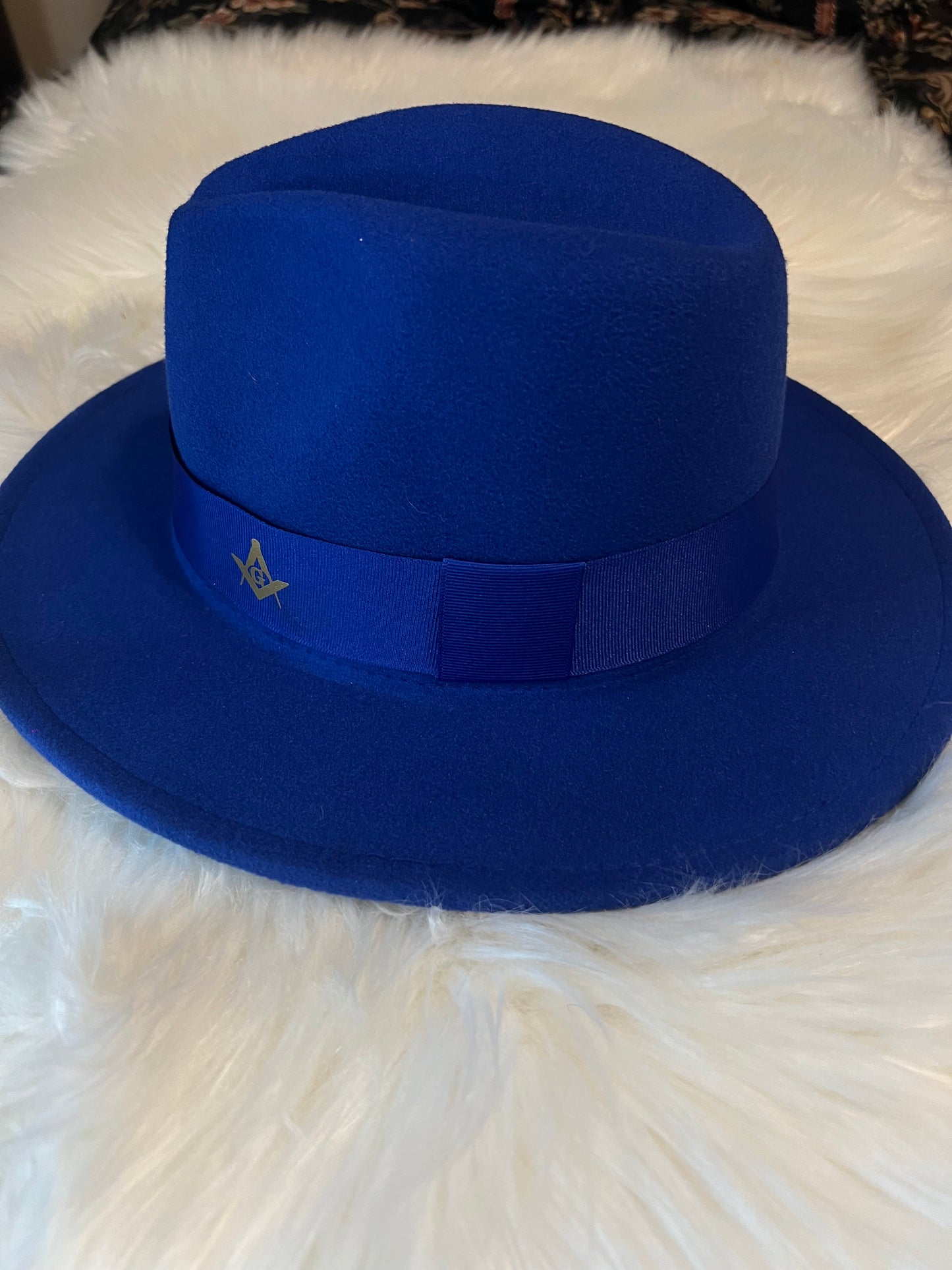 Royal Blue Mason Fedora