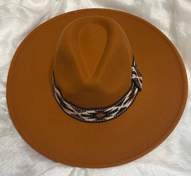 Caramel Felt Hat