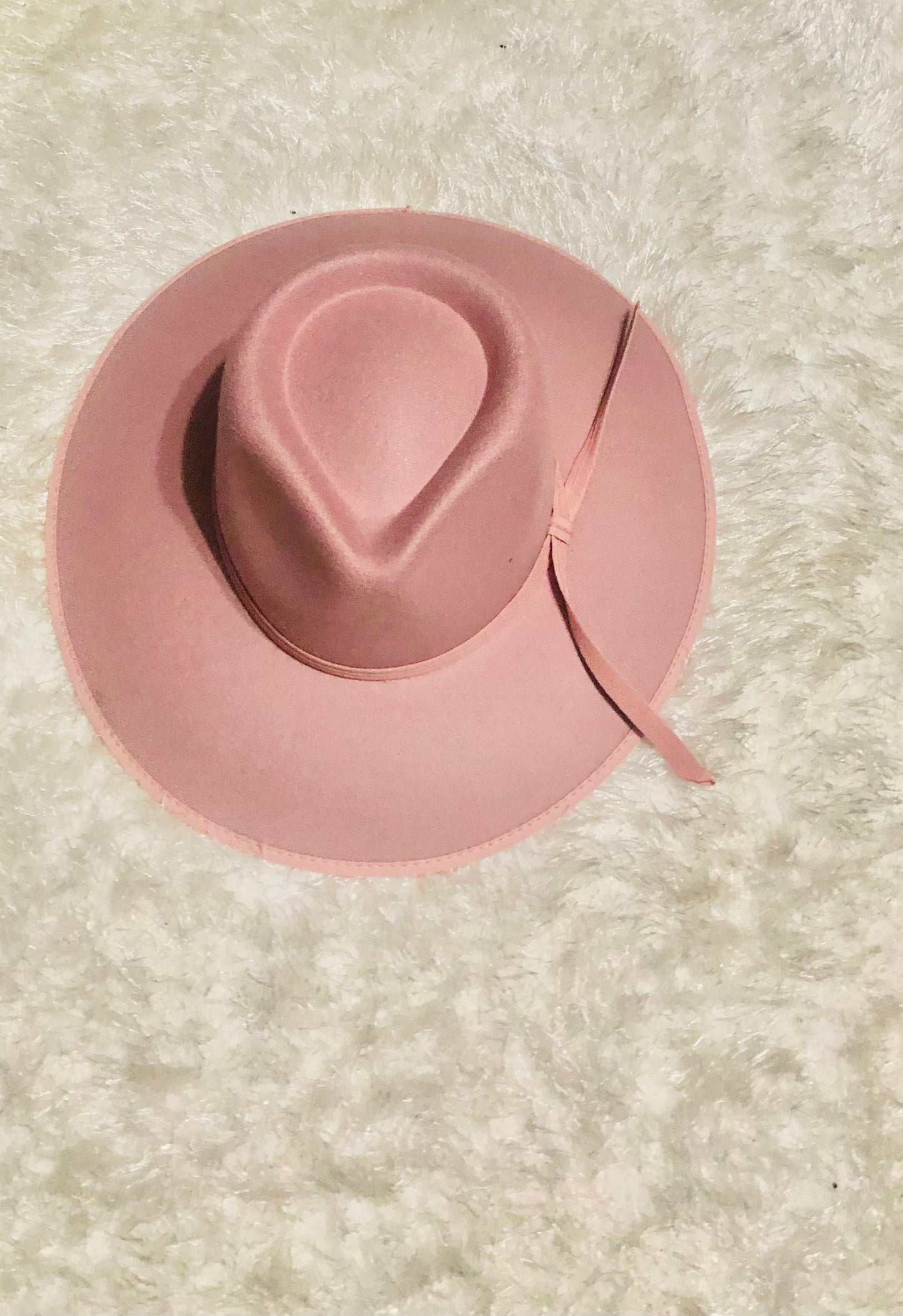 Soft Pink Fedora