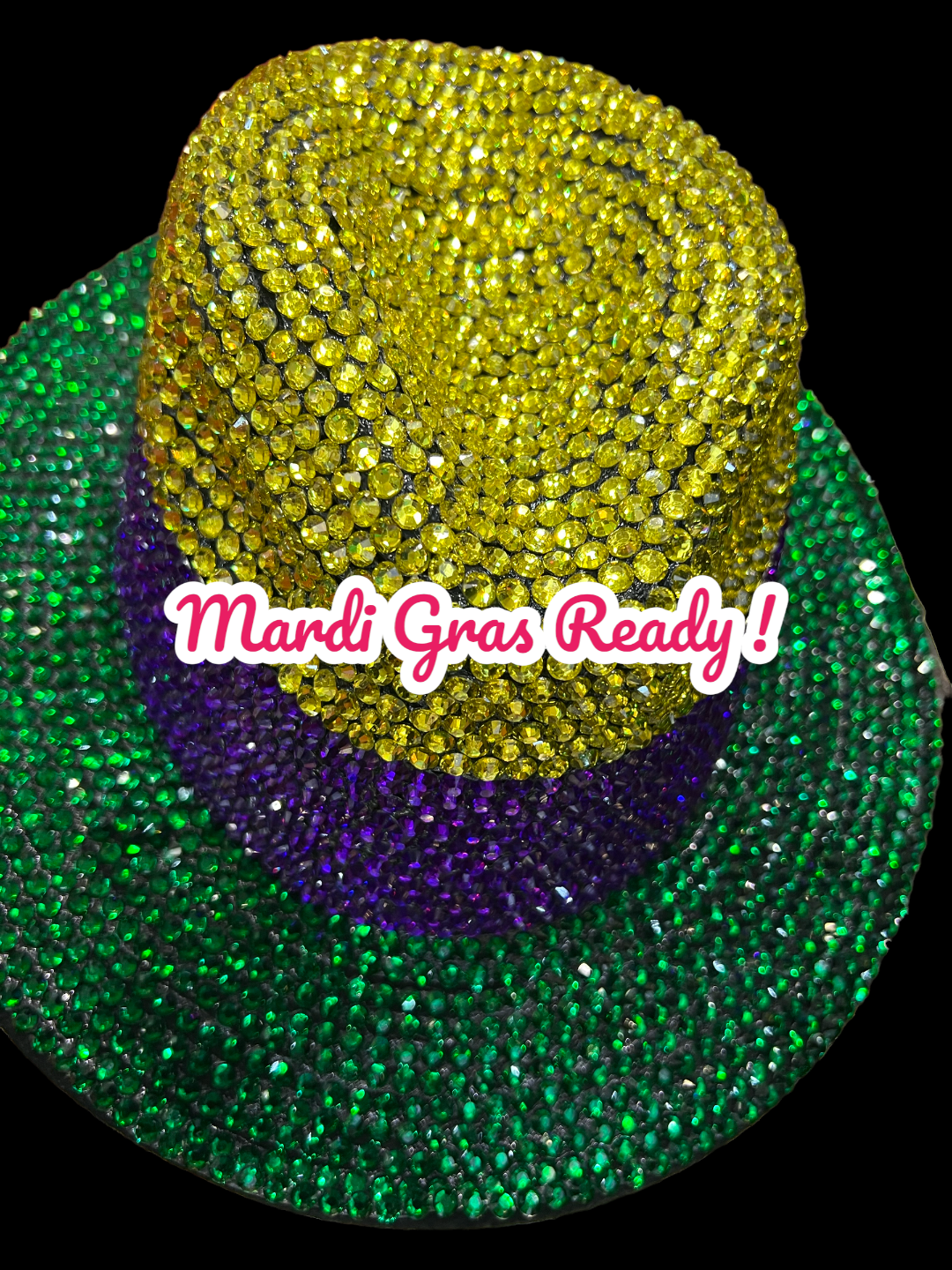 Women Bling Fedora Hat