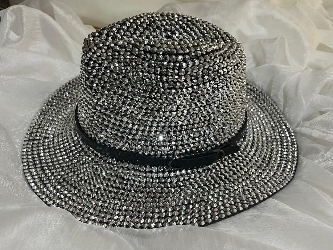 Women Bling Fedora Hat