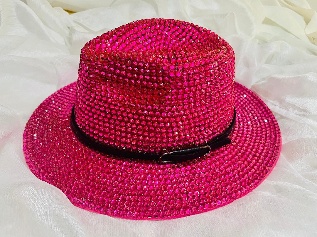 Women Bling Fedora Hat