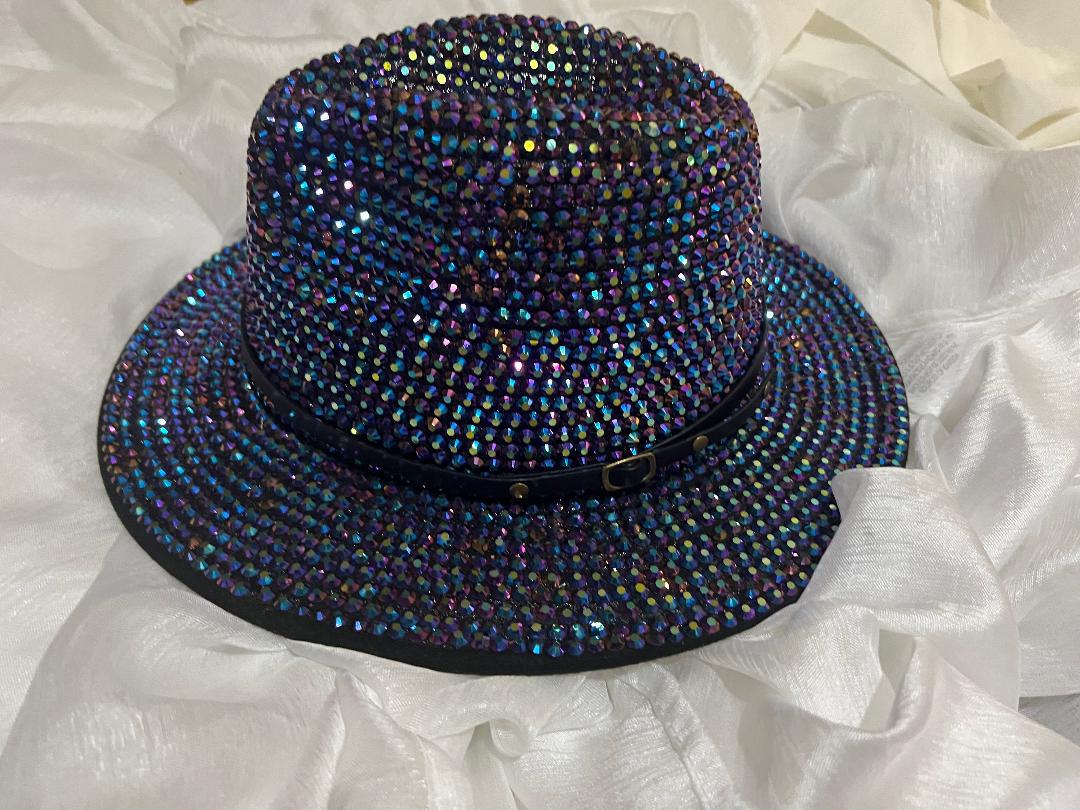 Women Bling Fedora Hat