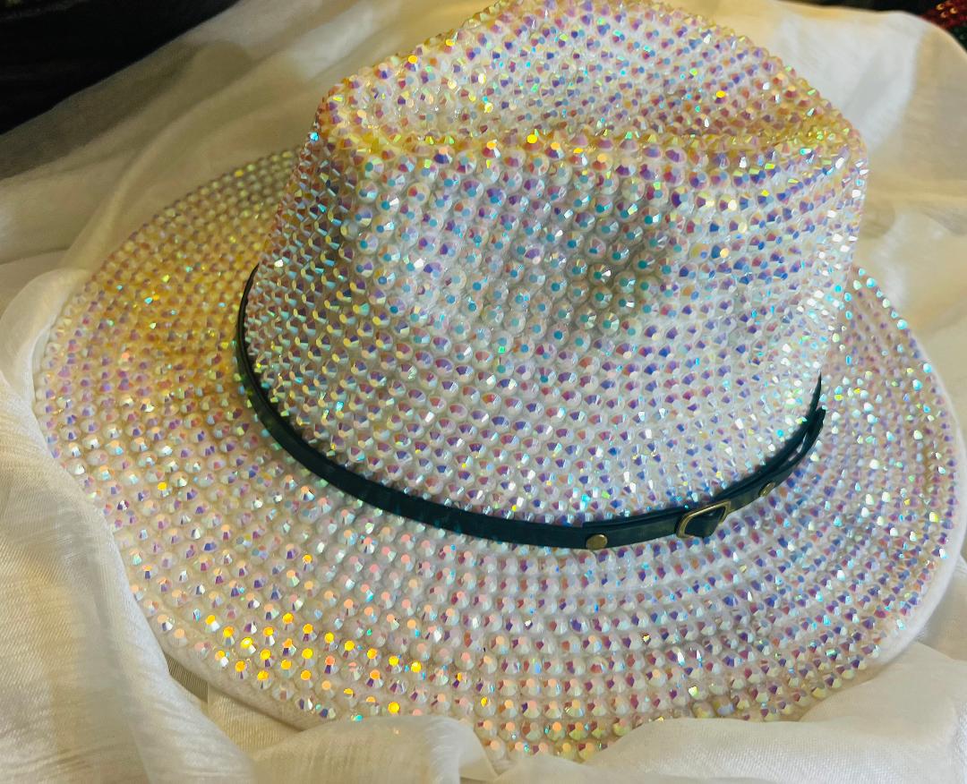 Women Bling Fedora Hat