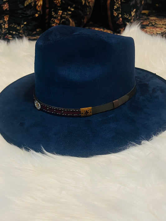 Vegan Suede Fedora