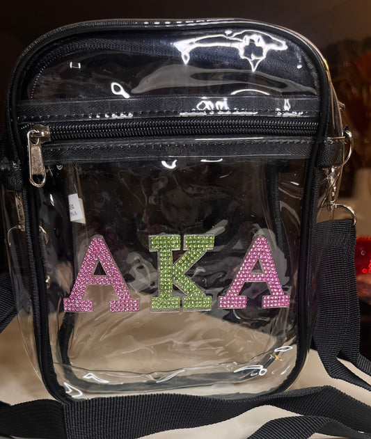 Clear crossbody bags