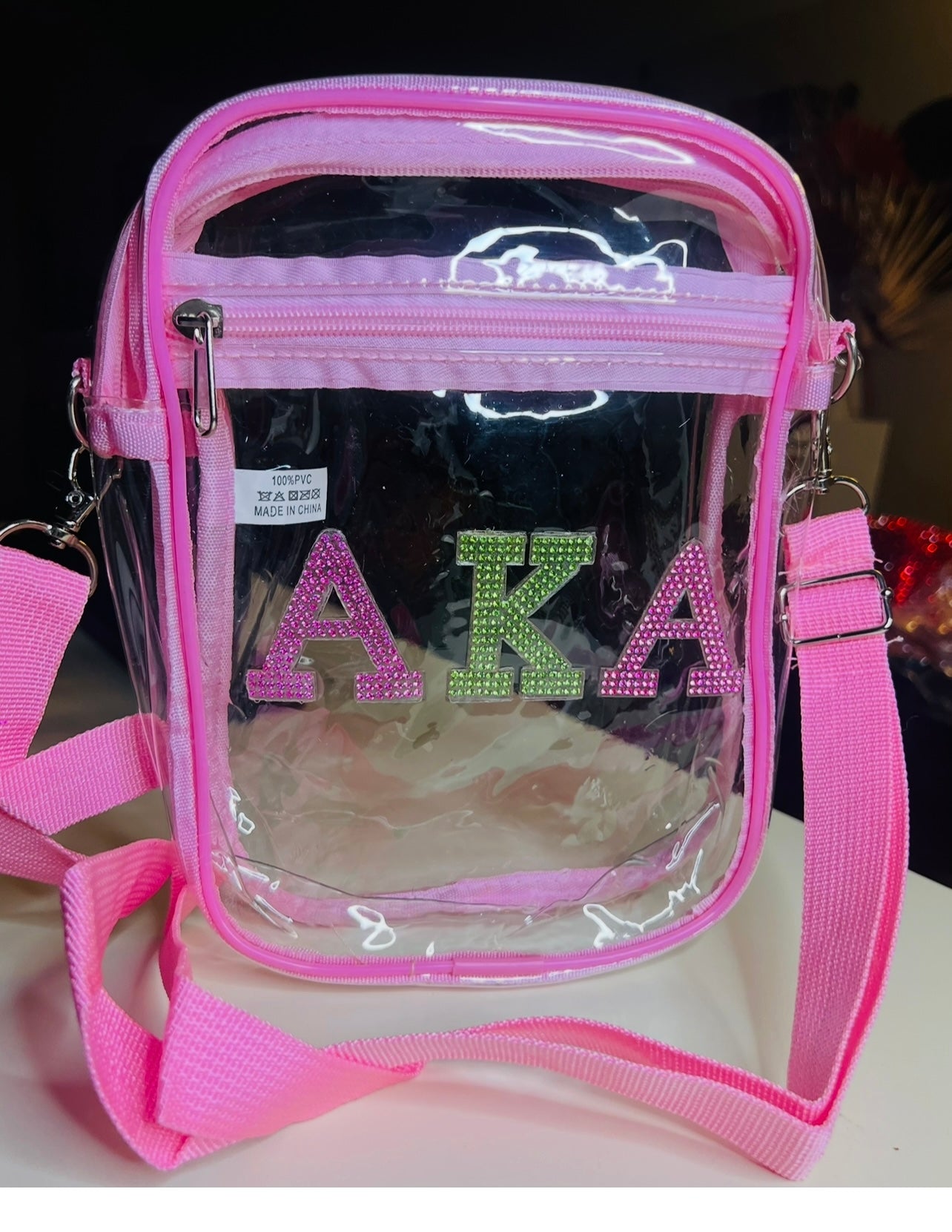 Clear crossbody bags