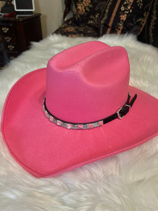 Vibrant Pink Cowboy Hat
