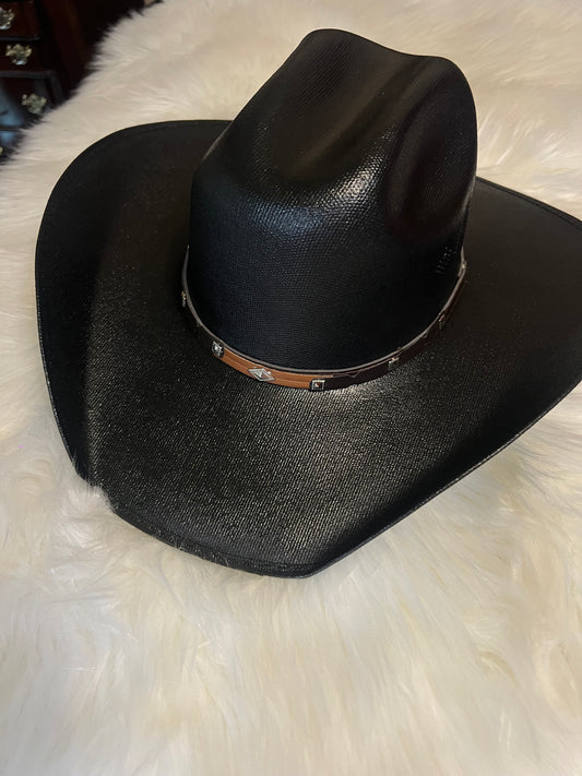 Black Straw Hat