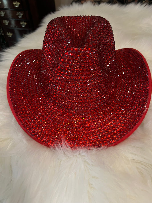 Fully Rhinestone Cover Cowboy Hat