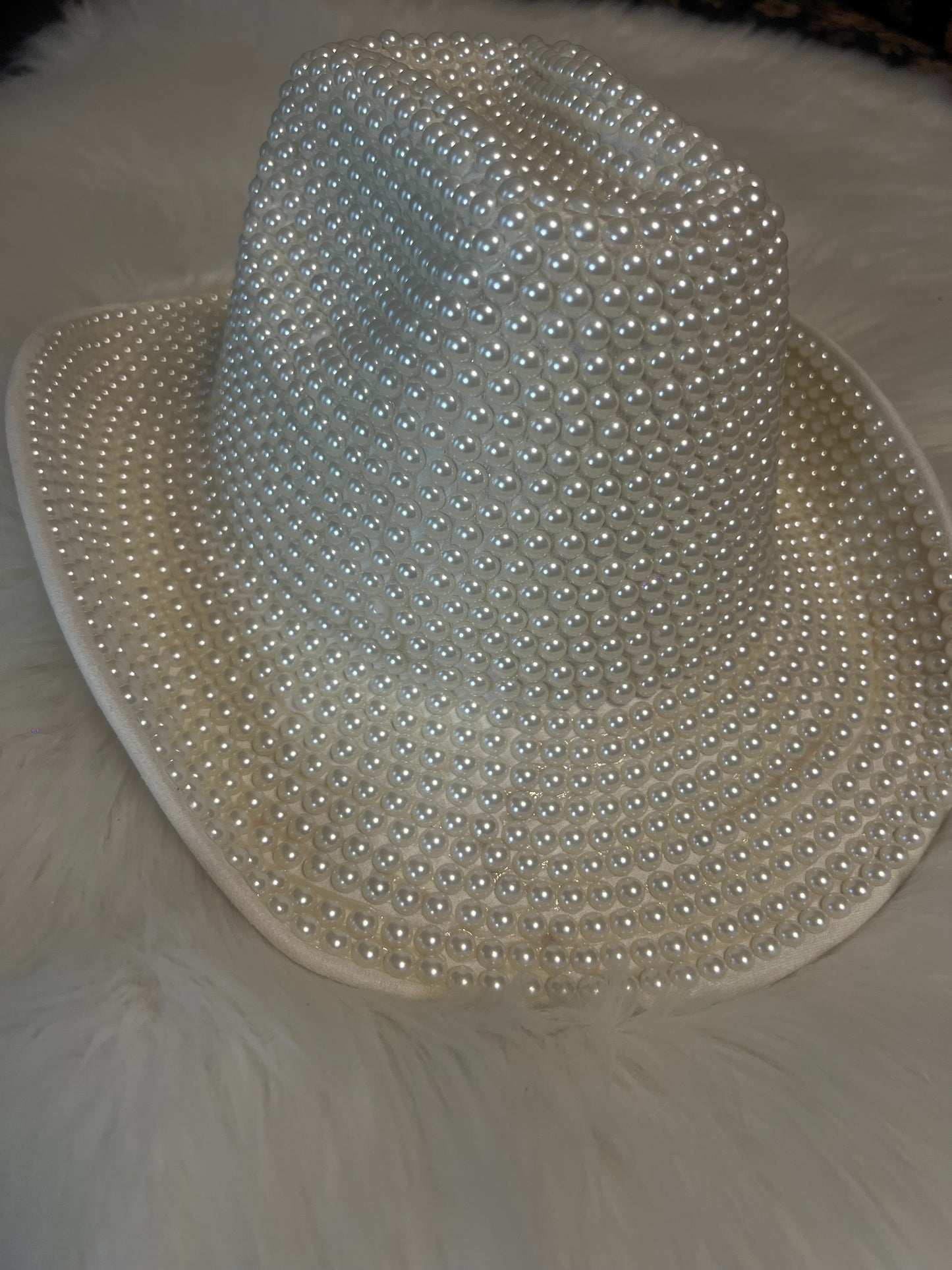 Fully Pearled Fedora