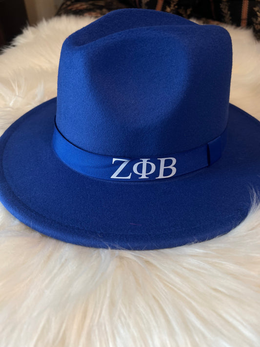 Blue Zeta Fedora