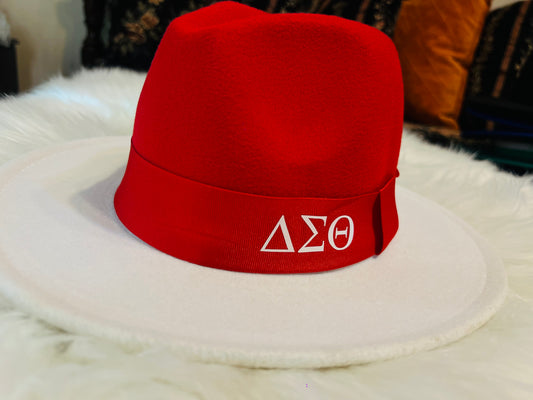 Two Toned Delta Fedora