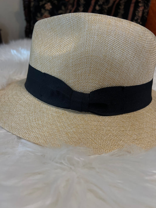 Tan Panama Influenced Hat