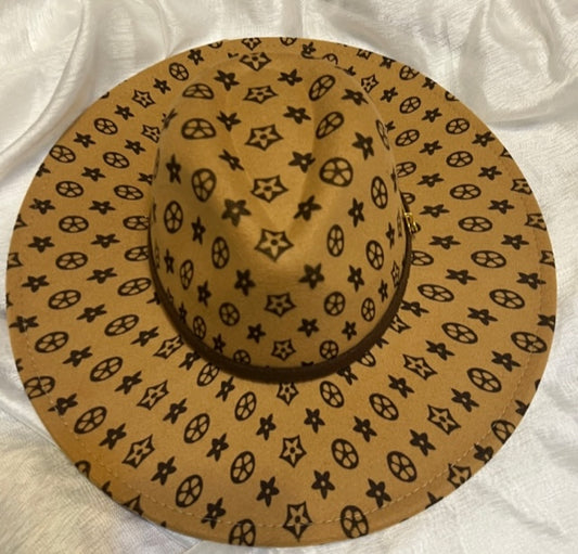 Light Brown Felt Hat