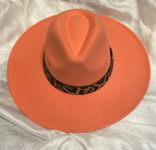 Pink Felt Hat