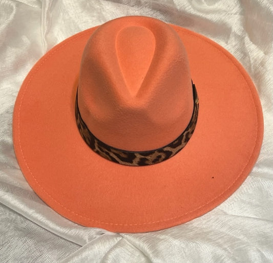 Pink Felt Hat