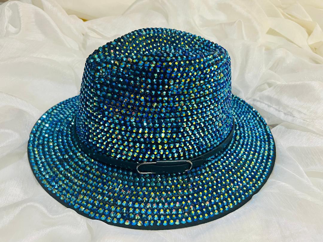 Women Bling Fedora Hat