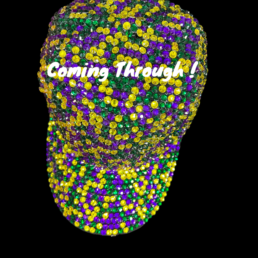 Fully Rhinestone Bling Cap